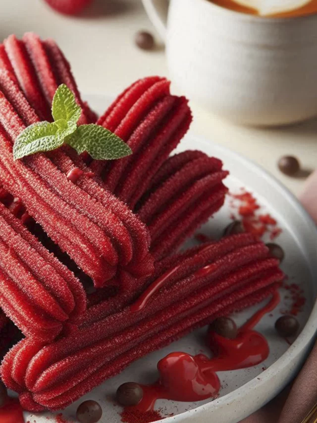 Easiest Ever Red Velvet Churros Receipe: Incredibly Tempting