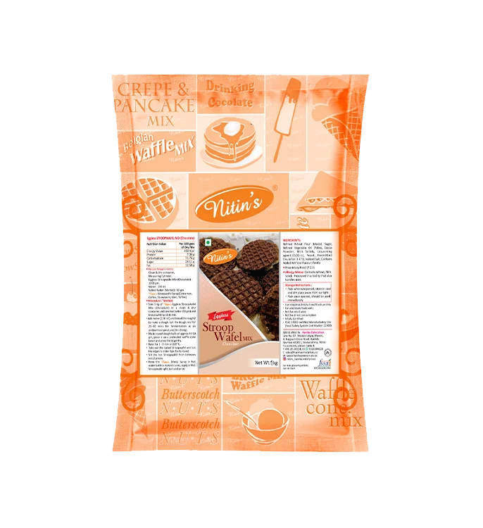 Product Pack of Nitin’s Chocolate Stroopwafel Mix