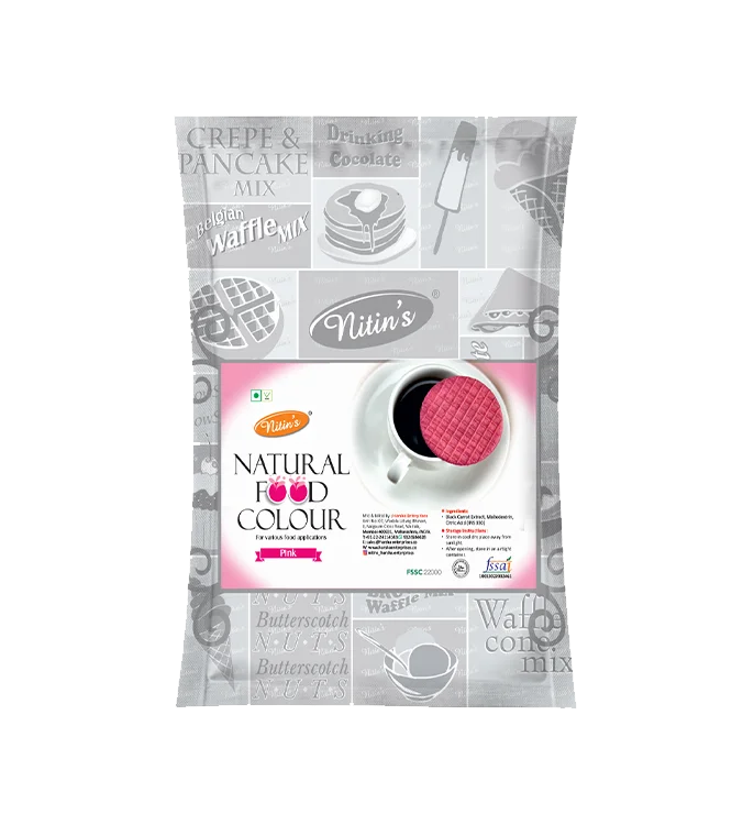 Product Pack of Nitin’s Pink Natural Cone Colour