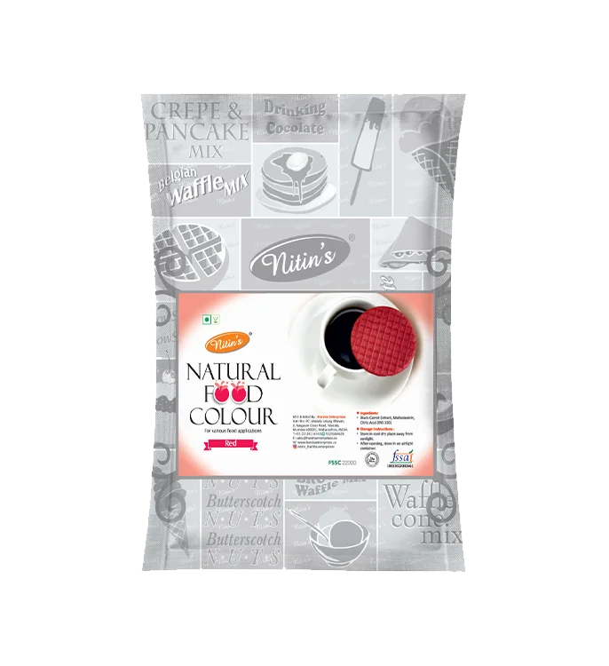 Product Pack of Nitin’s Red Natural Cone Colour