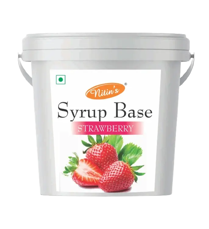 Nitins Syrup Base Strawberry
